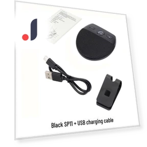 Bluetooth Car Kit with HD Voice and Sun Visor Speaker — Wireless Car Connectivity, AI Supermarket