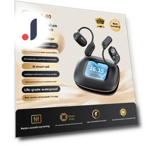 Bluetooth Earbuds with Touch Translation and Screen — Wearable Accessories, Admisitr