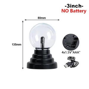 Magic Plasma Ball Night Light, Parkson