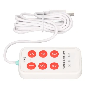 Programmable Keyboard with 6 Keys, Zeblaze