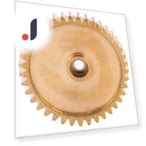 Straight-tooth brass gear for servo drive — , TOMTOP JMS