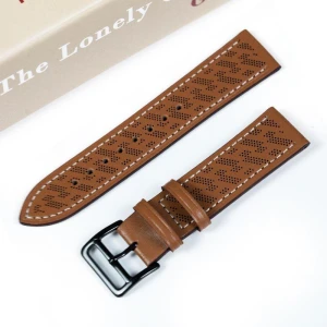 Universal Leather Watch Strap, Foucsontop