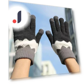 Warm Wool Gloves with Touchscreen — Gloves, CrossCart