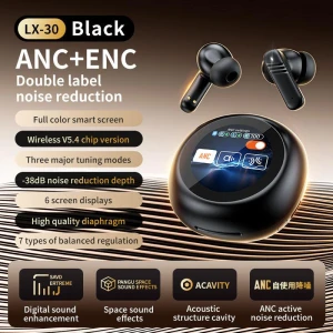 Wireless Smart Headphones with ANC Noise Cancellation, Along Choice