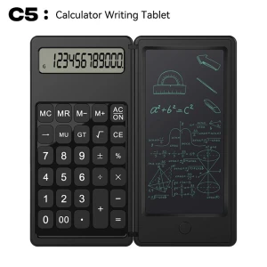 2-in-1 Smart Calculator and 6-inch Writing Tablet, VAORLO