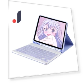 Bluetooth Keyboard Case with Dual-Mode Touch Mouse — Keyboard Cases, TopSky