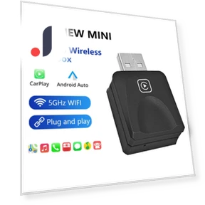 Carplay and Android Auto 2-in-1 Mini Adapter — Stereo Receivers, Timeless Home