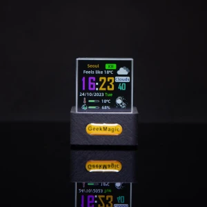 Holographic Digital GIF Photo Crystal Display Smart Watch, Modern Home Furnishing