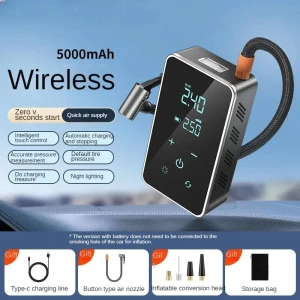 Mini Wireless Touch Screen Air Pump, Timeless Home