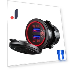 Quick Charge 3.0 Dual USB Car Charger — Chargers, Rustic Elegance House
