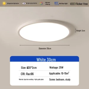 Modern Smart Ceiling Light with Full Eye Protection, WoW Home