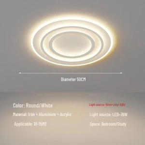 Nordic Modern Smart LED Ceiling Light, WoW Home