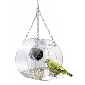 Smart Bird House Feeder with Camera, Pig Boutique