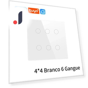 Smart Switch 4x4 Brazil Standard — Smart Home Hubs & Controllers, Modern Home Furnishing