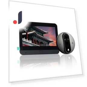 Smart WiFi Video Doorbell with Night Vision — Smart Home Security, Qichuanxin
