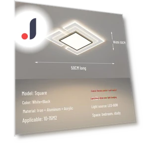 Ultra-thin Smart LED Ceiling Light — Overhead Lighting, WoW Home