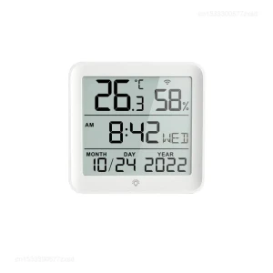 WIFI Temperature Humidity Sensor Hygrometer Thermometer, DC-HOME Textile