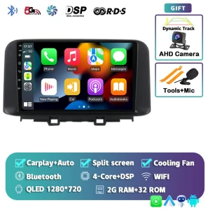 Android 14 Carplay Auto Car Radio, AutoSphere