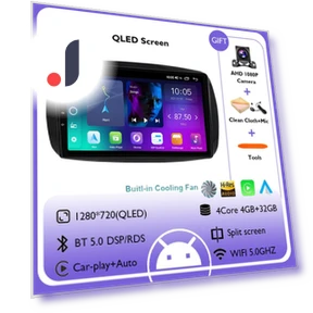 Android 14 Carplay Auto Multimedia Car Radio Player — Stereo Receivers, AutoSphere