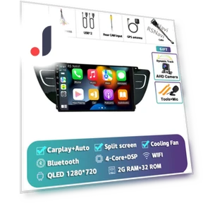 Android 14 Carplay Auto Multimedia Head Unit — Stereo Receivers, AutoSphere