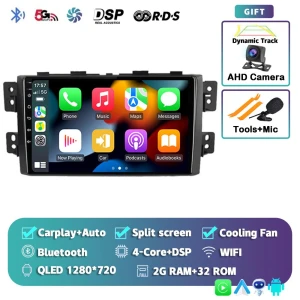 Android 14 Carplay Car Radio, AutoSphere
