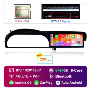 Android Car Multimedia Player with GPS and HD Touchscreen, AutoSphere