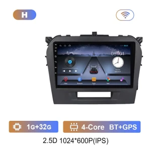 Car Multimedia Player with GPS Navigation and WiFi 4G, AutoSphere
