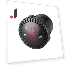 Electronic Car Panel Clock — Clock, JadeBamboo Chargers Warehouse