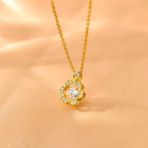 Smart Flower Necklace, Original jewelry design