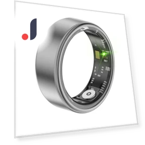 Smart Health Ring — Wearable Accessories, Vitality Figure