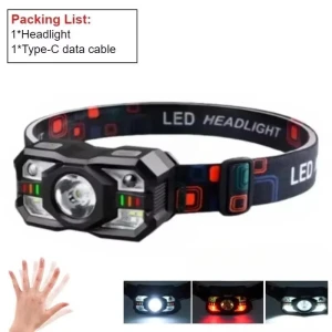 Smart IR Motion Sensor Headlamp, LIUXING Fire Outdoor Lighting Factory