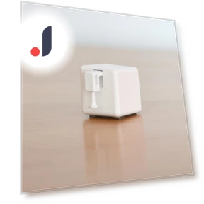 Smart Push Button Switch with Built-in Battery — Ceiling Fan Wall Controls, OutsideWorld