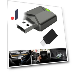Wireless Android Auto & Carplayer Adapter — Phone Accessories, Chinese Style