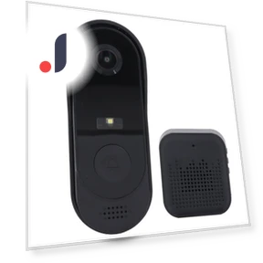 Wireless Doorbell with Camera — Smart Home Security, OutsideWorld