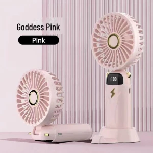 Portable Neck USB Fan, Golden Fern