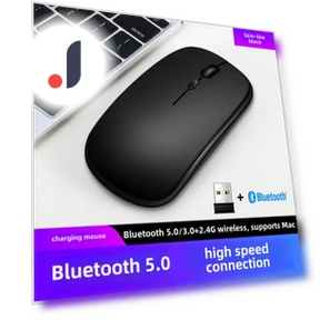 Rechargeable Dual-Mode Wireless Bluetooth Mouse — Mouse Pads, Computer boost