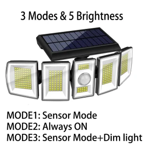 Solar Lights Outdoor Motion Sensor Lights, AutoSphere