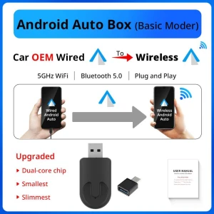 AI Box with Wireless Carplay and Android Auto — Car Infotainment System, Dream Garage