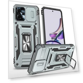 Armor Series Metal Kickstand Cover Slide Lens Lid Phone Case — Basic Cases, Smartwatch 2025