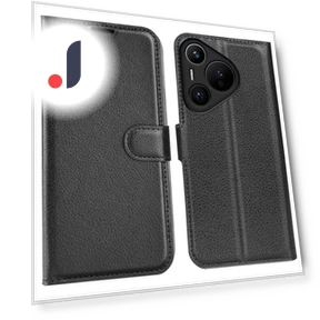 Litchi Texture Leather Stand Flip Cover — Phone Accessories, Smartwatch 2025