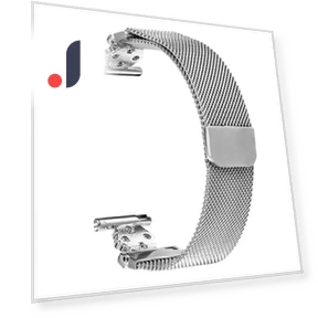 Milanese Band Flower Stainless Steel Magnetic Mesh Watch Strap — Bands, Smartwatch 2025