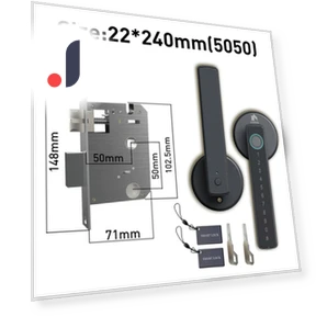 Smart Door Lock with Fingerprint — Smart Home Security, WINFREE