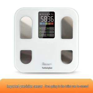 Smart Rechargeable Fitness Scale with Heart Rate and Body Fat Analysis, Polaris star