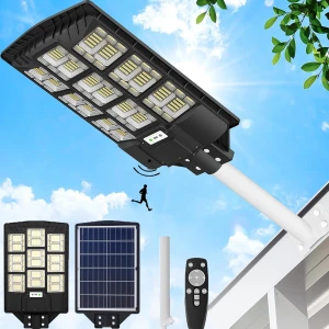 Solar Street Light with Motion Sensor, SAMURAI STYLE