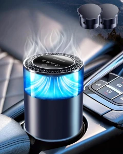 AI Mountain Scenery Car Aroma Diffuser, Samurai Japan