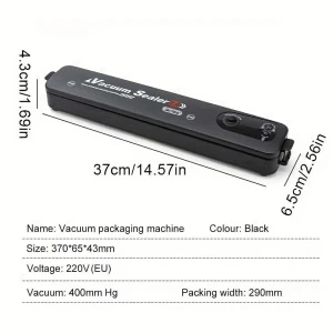 Automatic Air Sealing Mini Vacuum Food Packer, WTEMPO
