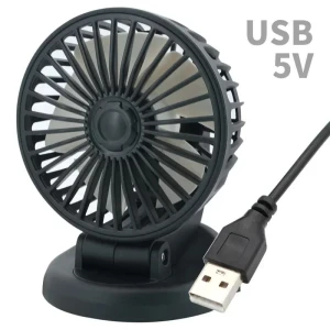 Car Fan with 3 Adjustable Heads, HOME-Auto-001