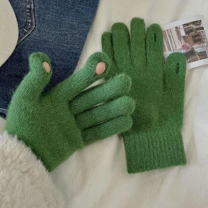 Touchscreen Winter Gloves, Soft Grass