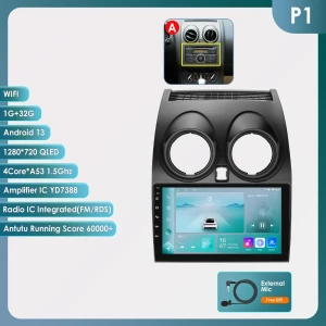 AI Voice Car Multimedia Radio, Hizpo