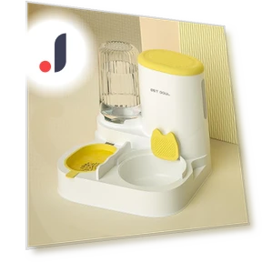 Automatic Feeder and Water Bowl — Feeding Supplies, AI Supermarket